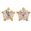 صورة Studex® Select™ 24ct Gold Plated Crystals Tiffany April Crystal Large: PR-L104Y-STX