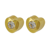 صورة Studex® Select™ 24ct Gold Plated Heartlite Regular: PR-R502Y-4-STX