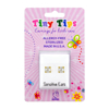 صورة studex® Tiny Tips ™ مطلية بالذهب عيار 24 قيراطًا من اللؤلؤ الأبيض تيفاني: TT-4301