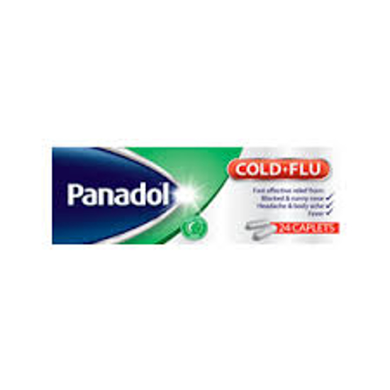 Picture of PANADOL COLD AND FLU RELIEF PE - TABLETS  24'S