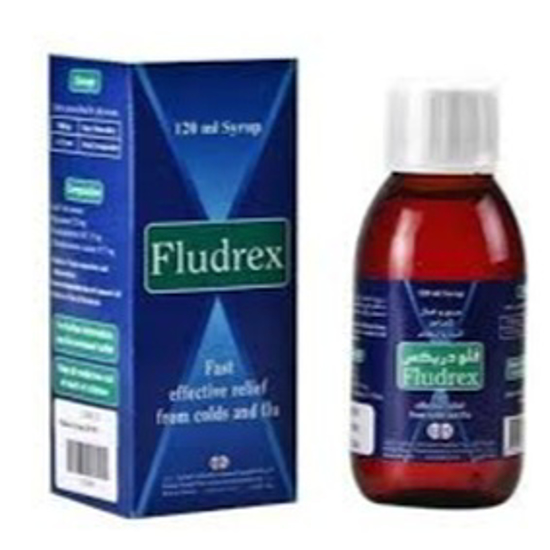 Picture of FLUDREX- 0.75 MG/5ML,120 MG/5ML,15 MG/5ML/  SYRUP  /  120 ML BOTTLE