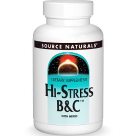 صورة SOURCE NATURALS HI-STRESS B&C 60 TABLETS