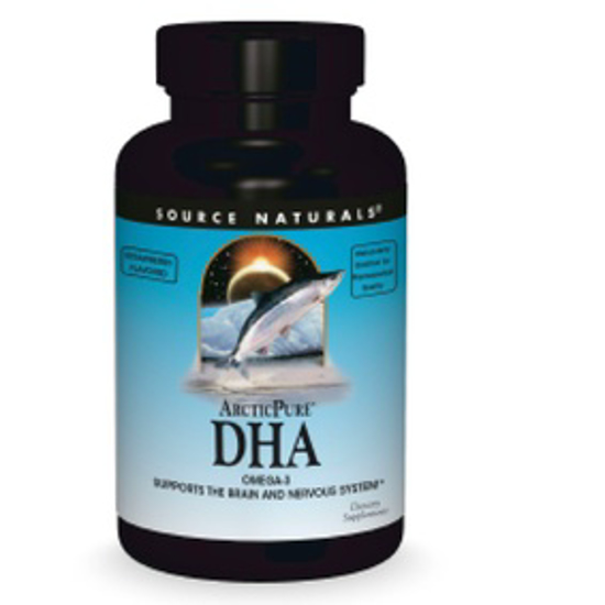 Picture of SOURCE NATURALS ARCTICPURE DHA OMEGA-3, 275 MG 30 STRAWBERRY SOFTGELS