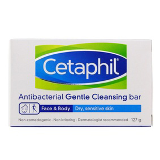Picture of CETAPHIL ANTIBACTERIAL GENTLE CLEANSING BAR 127G