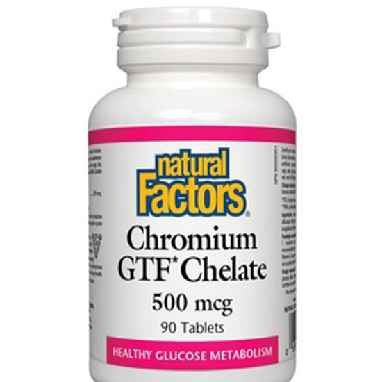 صورة NATURAL FACTORS CHROMIUM GTF CHELATE
