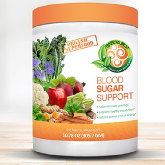 Picture of GREENS BEST BLOOD SUGAR SUPPORT 305.7GM