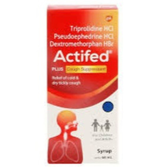 Picture of ACTIFED - SYRUP / 200ML BOTTLE
