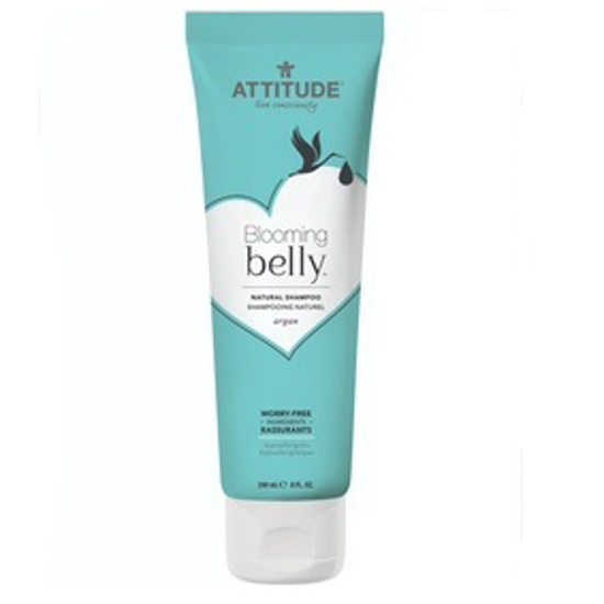 Picture of ATTITUDE BLOOMING BELLY NATURAL SHAMPOO - ARGAN 240ML:11010