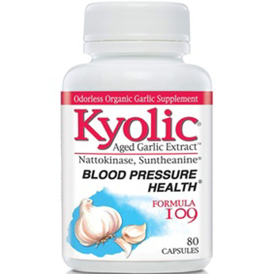 Picture of KYOLIC GARLIC FORMULA 109 BLOOD PRESSURE HEALTH (80 CAPSULES)
