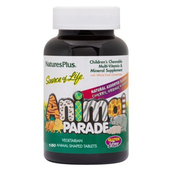 Picture of ANIMAL PARADE® CHILDREN'S CHEWABLE MULTI - ASSORTED FLAVORS 180 TABLETS