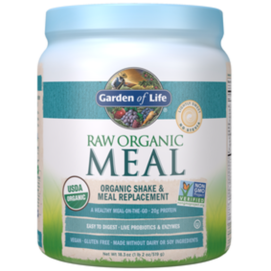 Picture of RAW ORGANIC MEAL SHAKE & MEAL REPLACEMENT LIGHTLY SWEET - 18.3 OZ (519G)