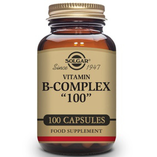 صورة SOLGAR B-COMPLEX "100" VEGETABLE CAPSULES 100'S