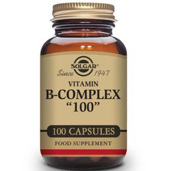 صورة SOLGAR B-COMPLEX "100" VEGETABLE CAPSULES 100'S