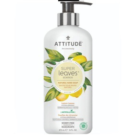 Picture of ATTITUDE SUPERLEAVES HAND SOAP GEL OLIVE LEAVES 473ML:14093