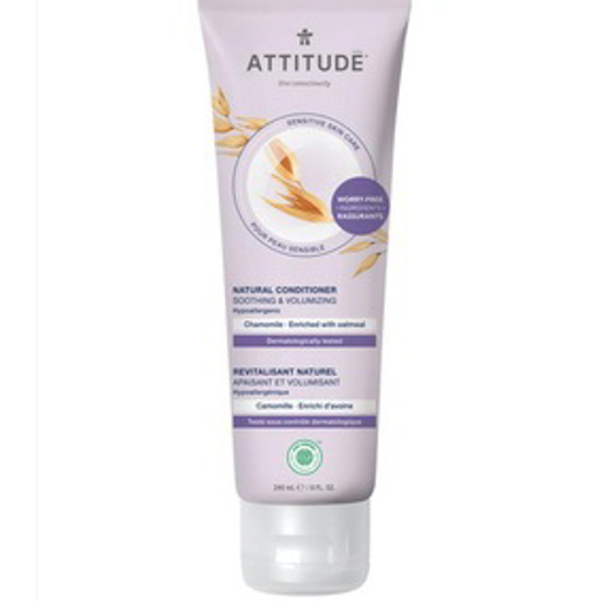 Picture of ATTITUDE SENSITIVE SKIN, HYPOALLERGENIC SOOTHING AND VOLUMIZING CONDITIONER, CHAMOMILE, 8.1 FLUID OUNCE