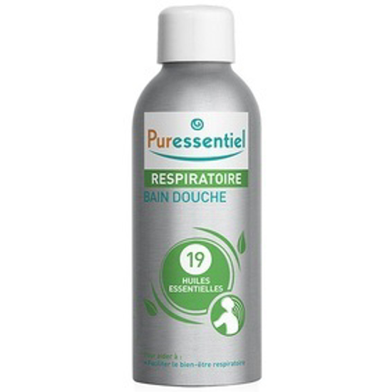Picture of PURESSENTIEL RESPIRATORY BATH WITH 19 ESSENTIAL OILS 100ML