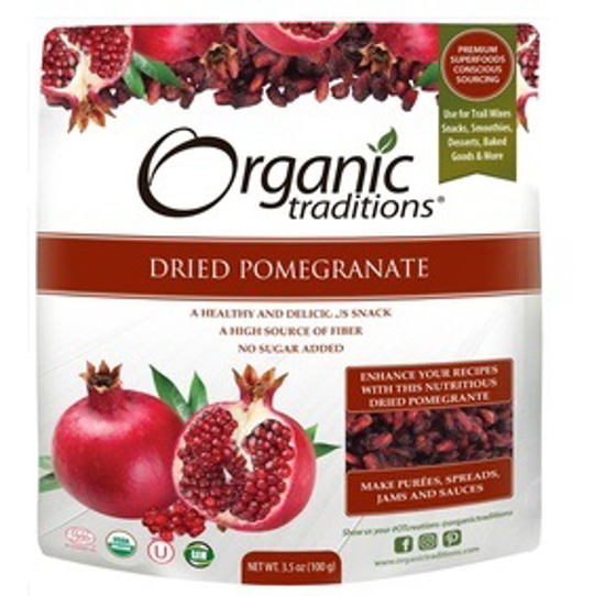 Picture of ORGANIC DRIED POMEGRANATES 100 GM