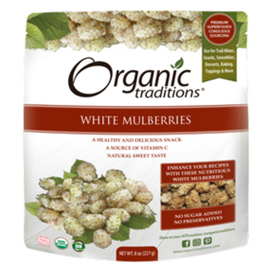 Picture of ORGANIC MULBERRIES, WHITE 227 GM