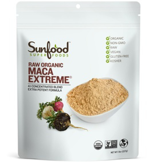 Picture of SUNFOOD SUPERFOODS MACA EXTREME, 8OZ, ORGANIC, RAW