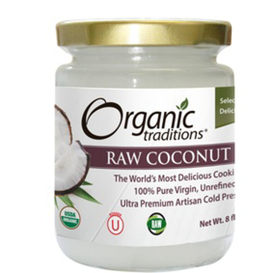 Picture of ORGANIC RAW COCONUT OIL 500 ML