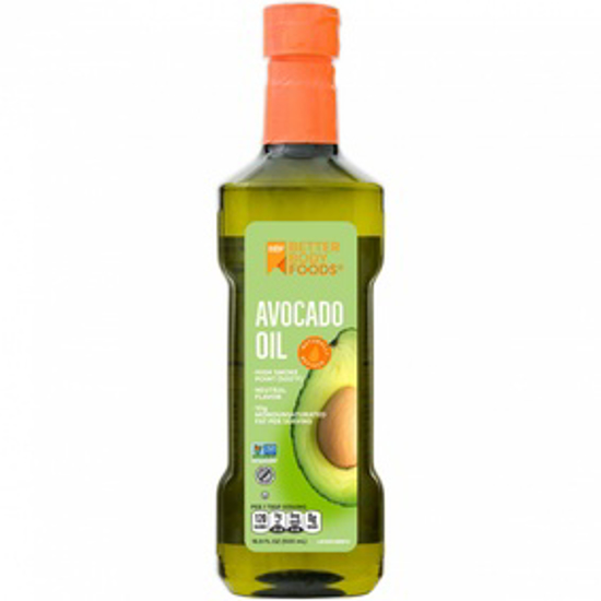 Picture of BETTER BODY FOODS REFINED AVOCADO OIL 500 ML