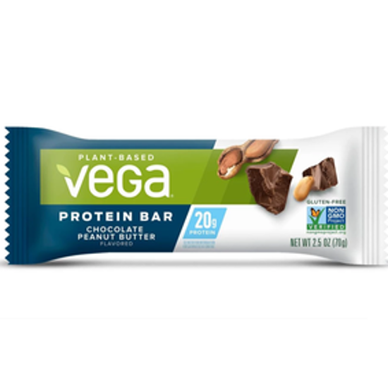 Picture of VEGA® 20G PROTEIN BAR CHOCOLATE PEANUT BUTTER 70 GR X12
