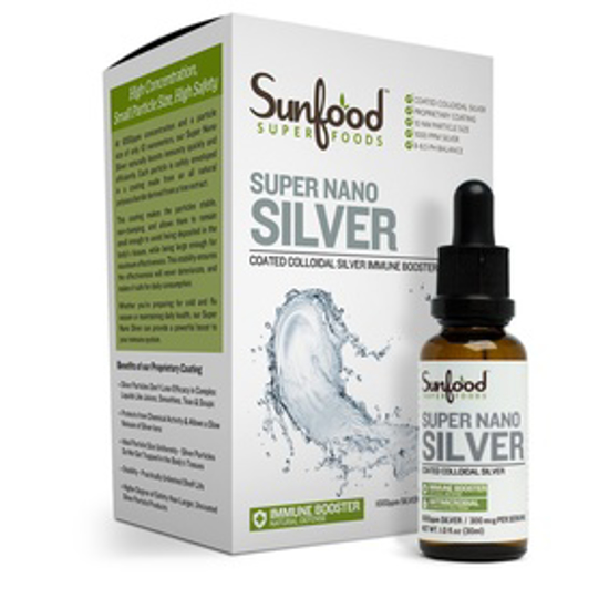 Picture of SUNFOOD SUPERFOODS SUPER NANO SILVER, 1.0FL. OZ