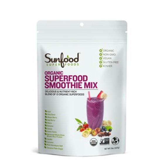Picture of SUNFOOD SUPERFOODS SUPERFOOD SMOOTHIE MIX, 8OZ, ORGANIC