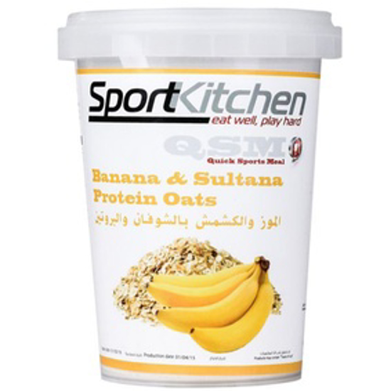Picture of SPORTS KITCHEN PROTIEN OATS - BANANA&SULTANA