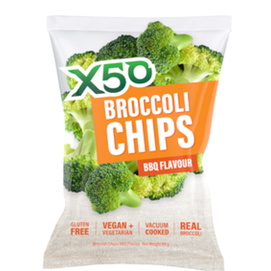 Picture of X50 BROCCOLI CHIPS - BBQ