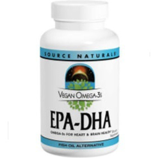 Picture of SOURCE NATURALS VEGAN OMEGA 3S EPA DHA 300 MG