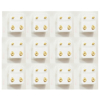 Picture of Studex® 12 Pairs (Dozen pack) 24ct Gold Plated Shapes Cross Regular: DZ-R503Y