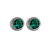 Picture of Studex® Select™ Stainless Steel Crystals Bezel May Emerald Regular: PR-R205W-STX