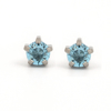 Picture of Studex® Select™ Stainless Steel Crystals Tiffany March Aquamarine Regular: PR-R103W-STX