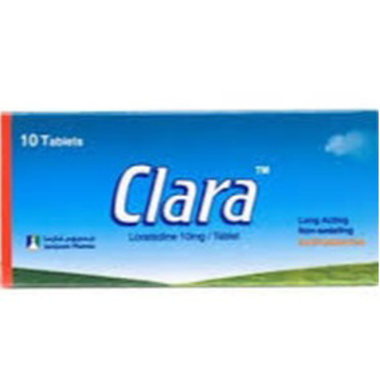 Picture of CLARA- 10 MG  /TABLETS / 10's BLISTER
